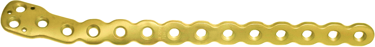 Пластина латеральна для дистального відділу великогомілкової кістки,права, 5-11 отворів,ЕЙЧ БІ ОРТО